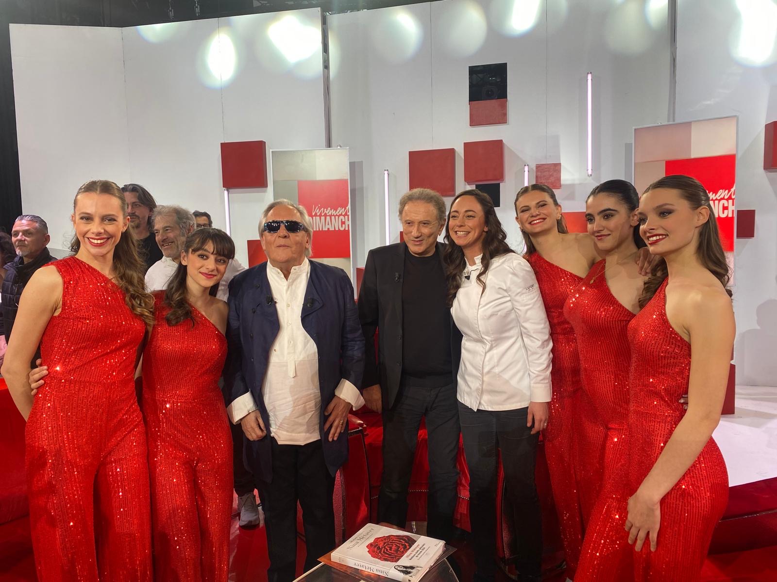 Michel Drucker, Gilbert Montagné, Elsa Assayah